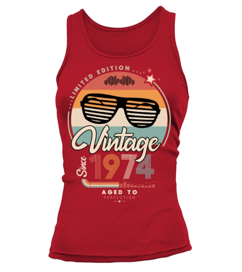 Vintage since 1974 Tank top Woman