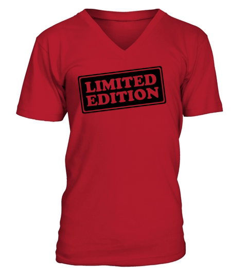 Limited Edition - Slogan - Special - Unique V-Neck T-shirt