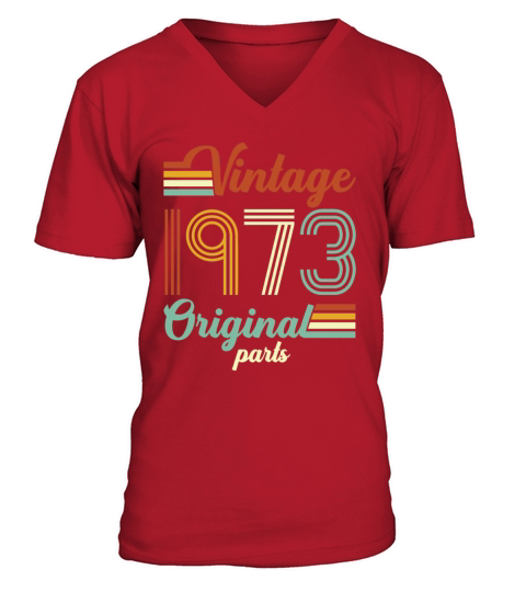Vintage 1973 Original V-Neck T-shirt