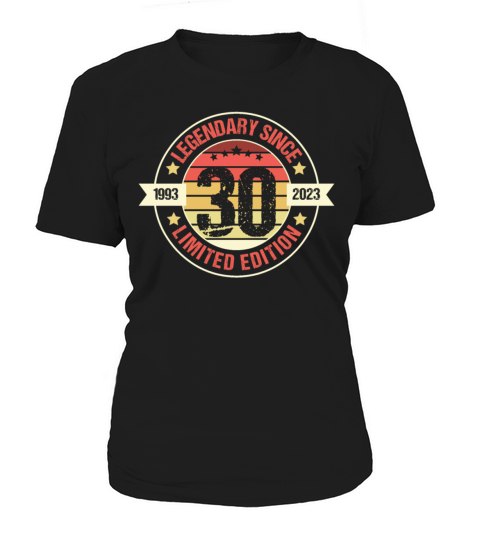 30 Years Vintage 1993 Retro 30th Birthday Women's T-Shirt