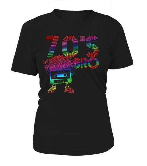 70s Bro Vintage Retro cassette Women's T-Shirt