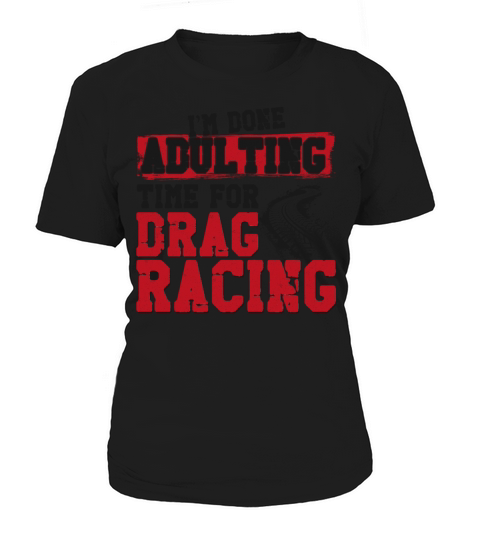 Drag Racing Race Car Vintage Im Women's T-Shirt