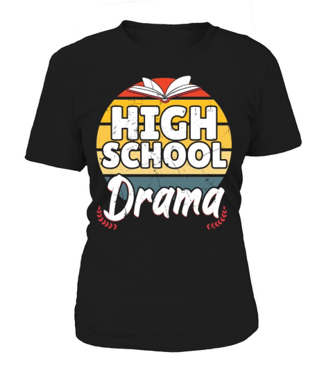 High School Drama Vintage Distressed Women's T-Shirt