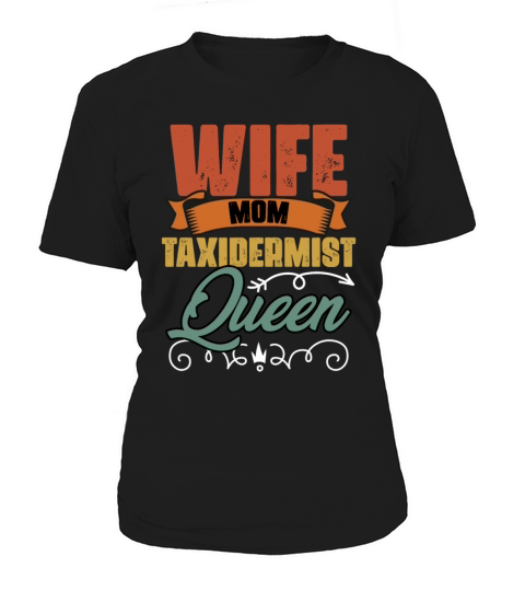 Retro Vintage Taxidermy Queen Stuffing Crew Women's T-Shirt