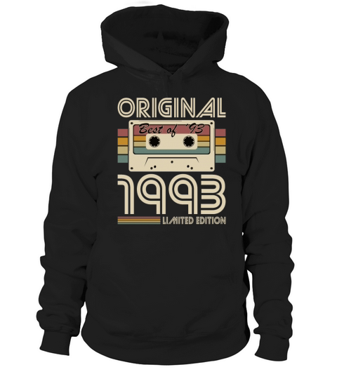 30th birthday vintage 1993 original best of 1993 Hoodie Unisex