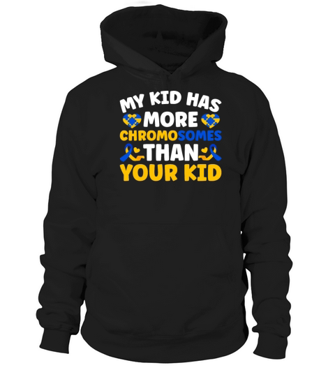 Down Syndrome Awareness Outfit Dad Mom Down Syndro Hoodie Unisex