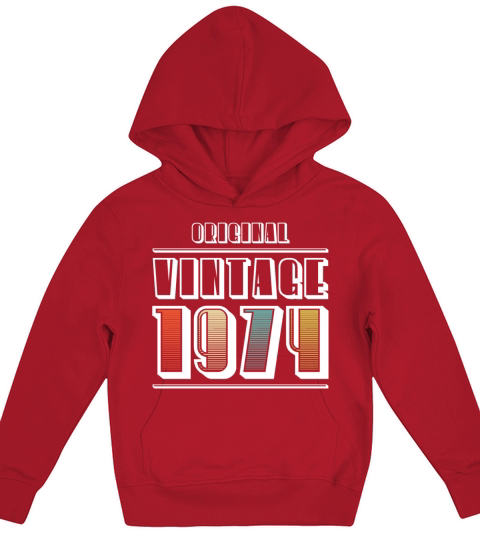 1974 Vintage Kids Hoodie