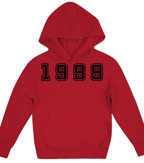 1999 Year Number Kids Hoodie