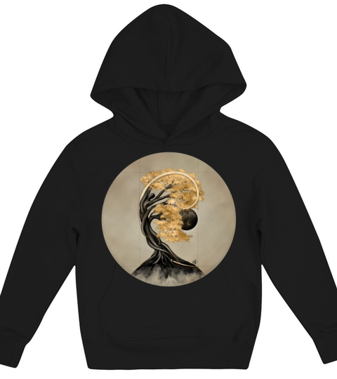 Eternal Transformation - Bonsai Butterfly Spirit Kids Hoodie