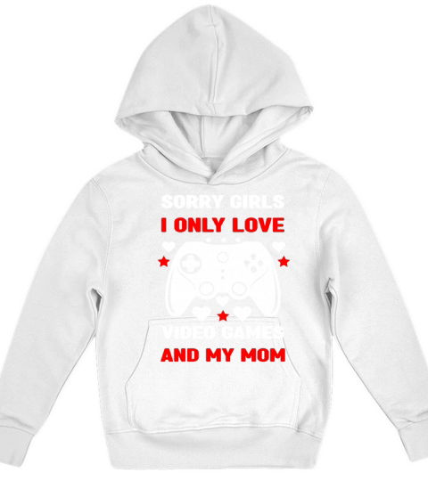 Funny Valentine Day Quote For Gamers Kids Hoodie