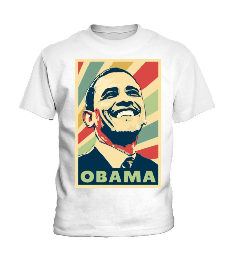 Barack Obama Vintage Colors Kids T-Shirt