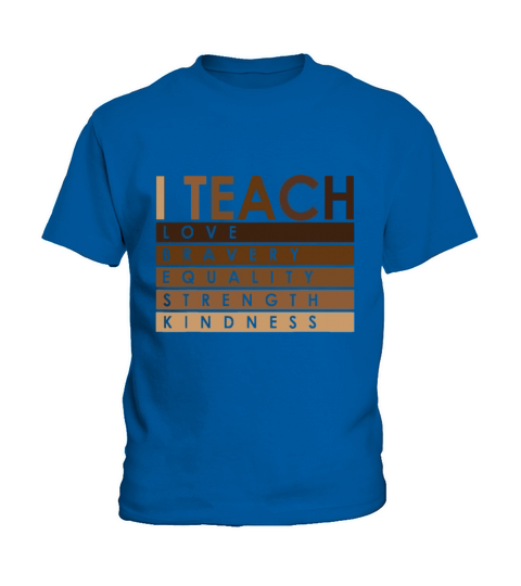 Celebrate Black History Month I Teach Black Histor Kids T-Shirt