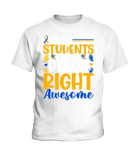 Down Syndrome Awareness T21 Day Men Women Teacher Kids T-Shirt