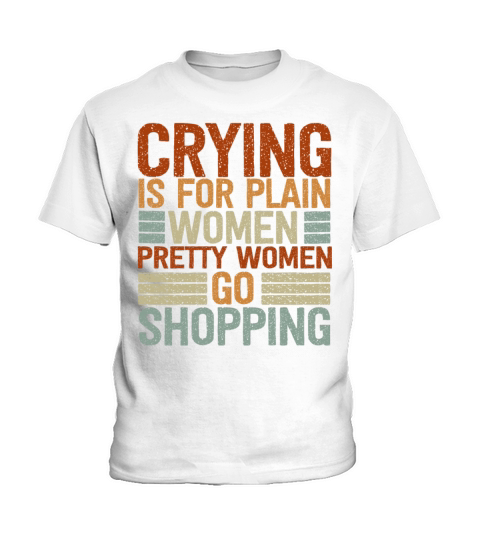 Pretty Women Go Shopping Strong Mom Mother Mommy Kids T-Shirt