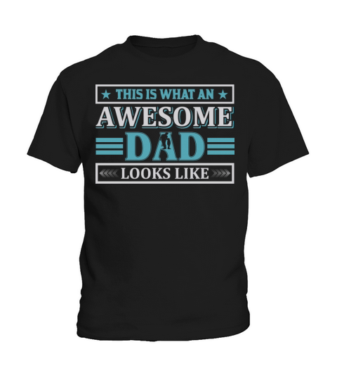 This is what an awesome Dad looks like Kids T-Shirt