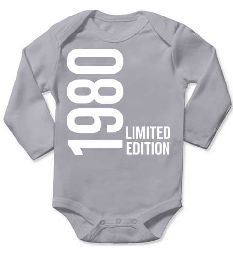 1980 Limited Edition Long Sleeve Baby One-Piece