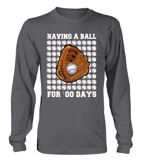 100 Days Of School Basetball 100th Day Balls Long sleeved Unisex
