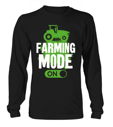Farming Farmer Vintage Tractor Long sleeved Unisex