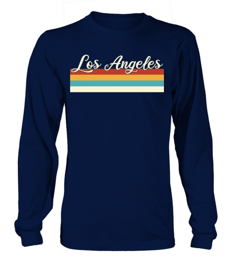 Los Angeles - California - Retro - Vintage - USA Long sleeved Unisex