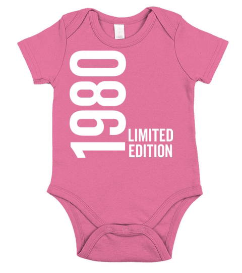 1980 Limited Edition Short Sleeve Baby One-Piece