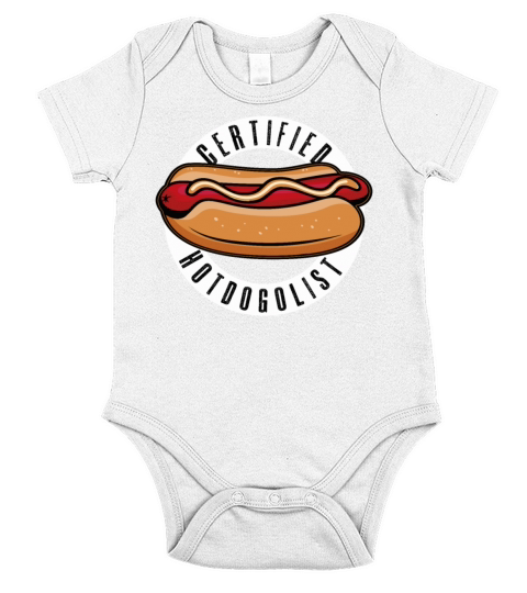 Cool Hot Dog Design For Men Women Boys Sausage Hot Short Sleeve Baby One-Piece