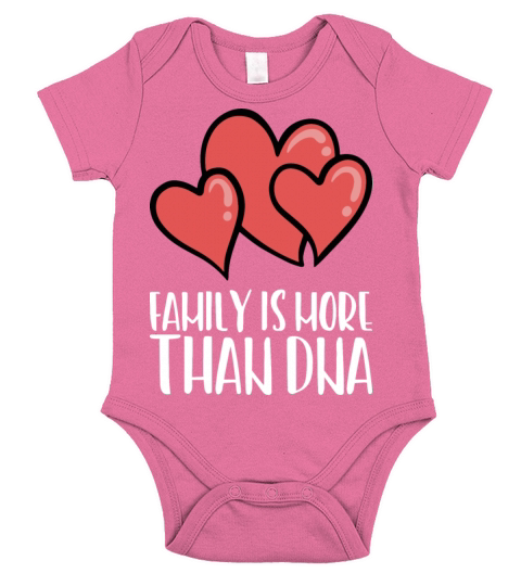 Family Is More Than Dna Short Sleeve Baby One-Piece