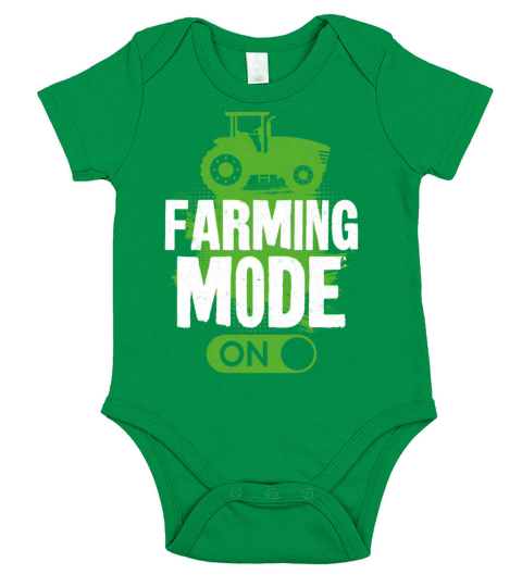 Farming Farmer Vintage Tractor Short Sleeve Baby One-Piece