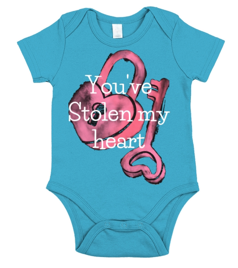 Happy Valentines Day Short Sleeve Baby One-Piece
