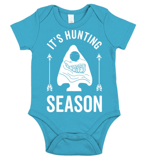 Its Hunting Season For Arrowhead Hunter Short Sleeve Baby One-Piece