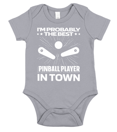 Pinball Funny Short Sleeve Baby One-Piece