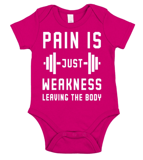 Weightlifting Quotes body builder outfit Short Sleeve Baby One-Piece