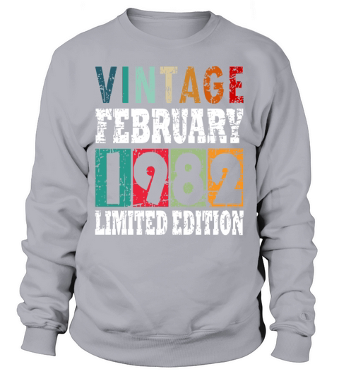 1982 February vintage Sweatshirt Unisex