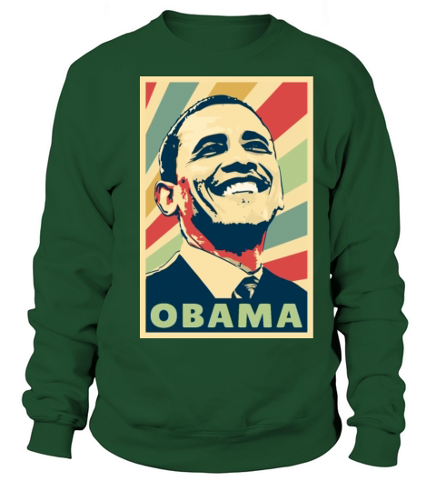 Barack Obama Vintage Colors Sweatshirt Unisex