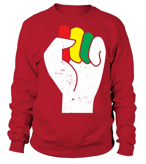Black Clenched Fist Clothing Gift African Sweatshirt Unisex