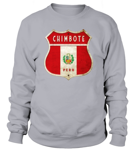 Chimbote Peru coat of arms flag design Sweatshirt Unisex