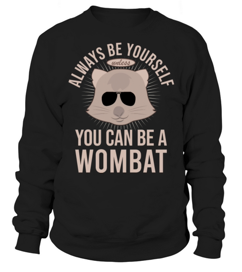 Native Australian Animal Lovers Cute Wombat Sweatshirt Unisex