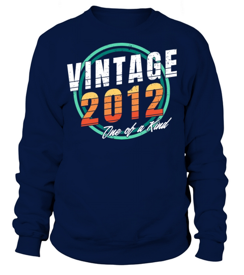 Vintage 2012 Shirt for Men Women 11 Year Old 11st Sweatshirt Unisex