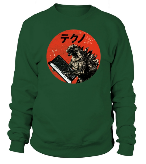 Vintage Analog Synthesizer - Japanese Retro Sweatshirt Unisex