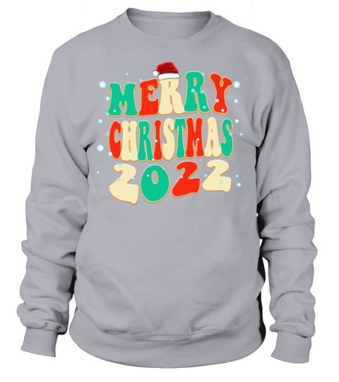 Vintage Color Classic Design Merry Christmas Sweatshirt Unisex