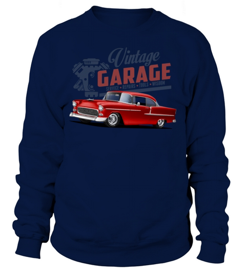 Vintage Garage 55 Street Rod Sweatshirt Unisex