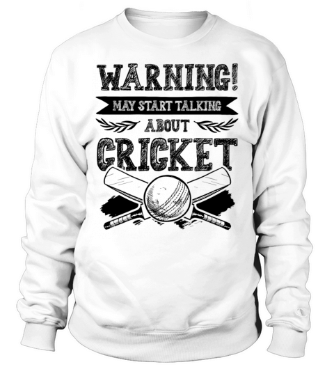 warning cricket Sweatshirt Unisex