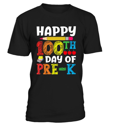100 Days Of School Design for Kindergarten Teacher T-Shirt Unisex