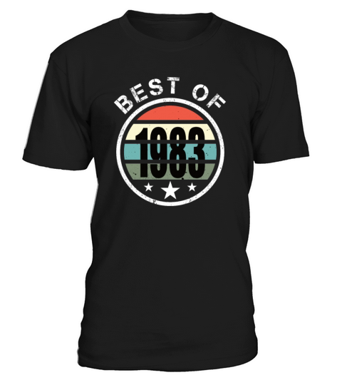 40th birthday vintage 1983 best of 1983 T-Shirt Unisex