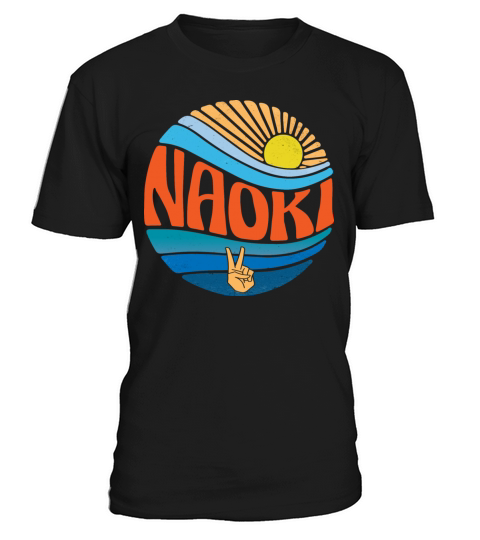 Naoki Shirt Vintage Sunset Naoki Groovy Tie Dye T-Shirt Unisex