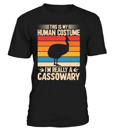 Retro Cassowary Vintage Cassowaries Quote T-Shirt Unisex