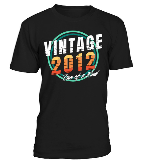 Vintage 2012 Shirt for Men Women 11 Year Old 11st T-Shirt Unisex