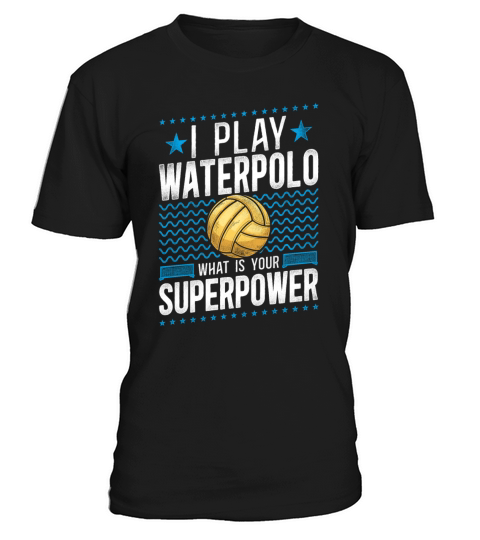 Water Polo Vintage I Play Water T-Shirt Unisex