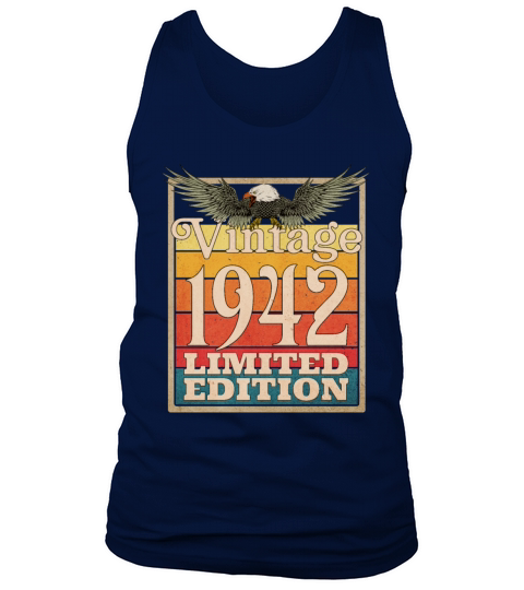 1942 Vintage Retro American Eagle Limited Edition Tank Top Unisex