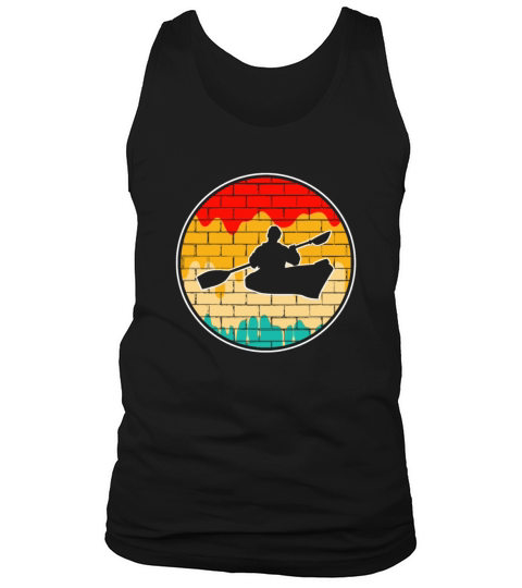 canoe retro Tank Top Unisex