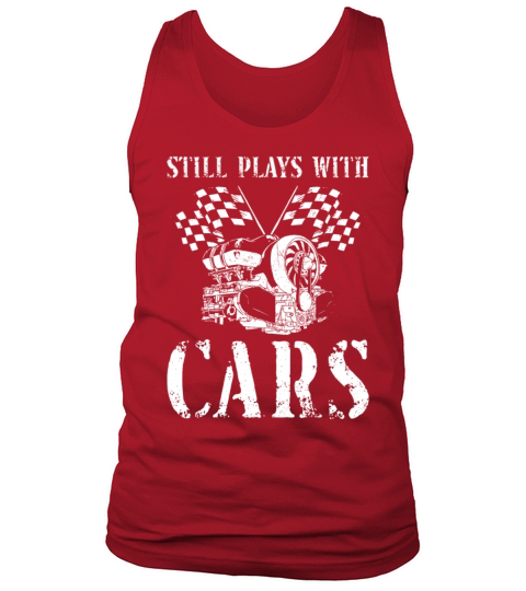 Drag Racing Race Car Vintage Still Tank Top Unisex